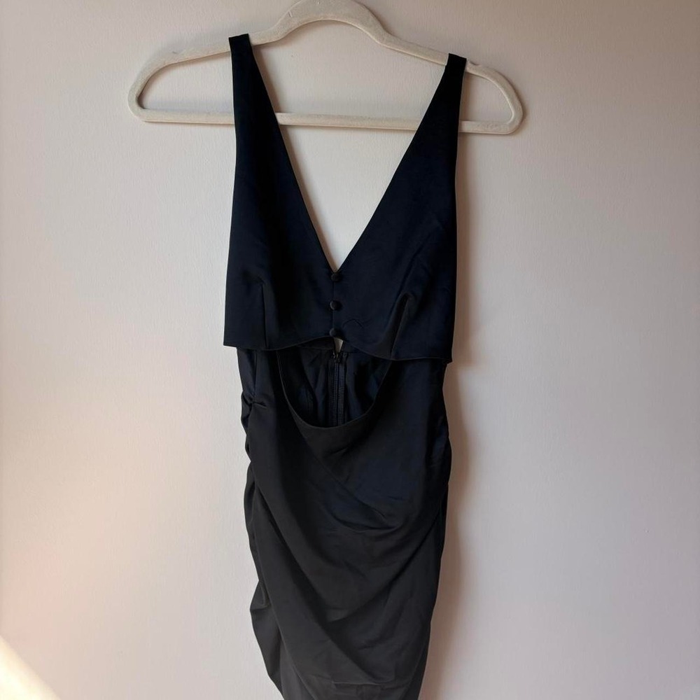 Black Zara little black dress